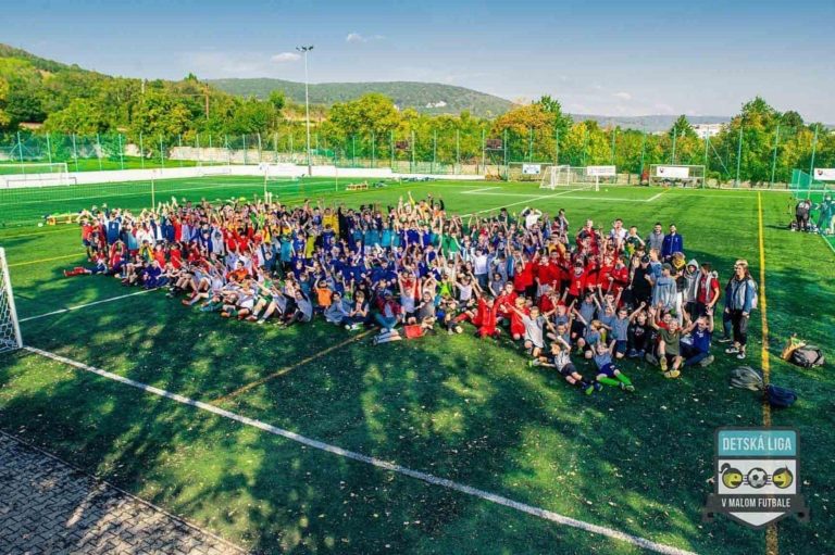 Detská liga v malom futbale.