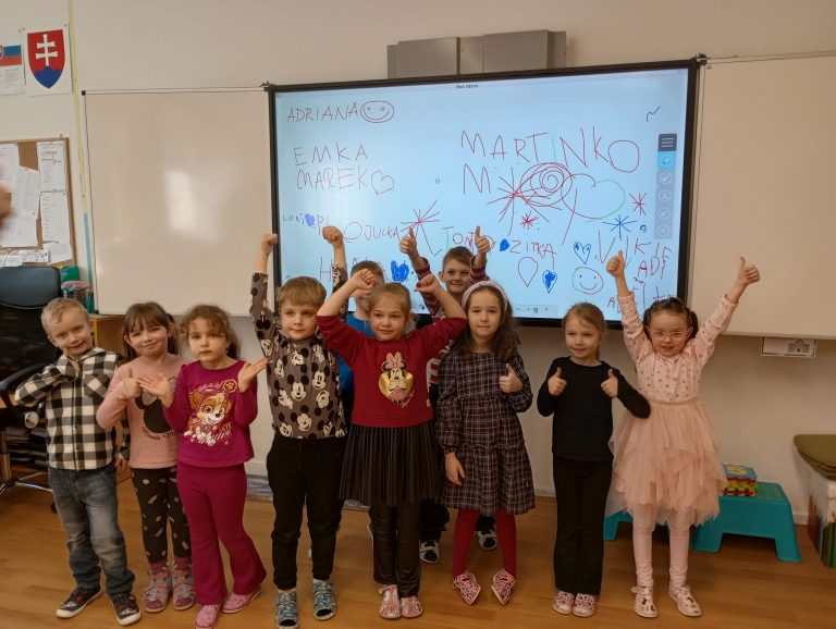 Návšteva predškolákov na našej škole