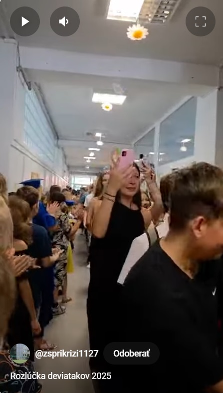 Rozlúčka s deviatakmi.